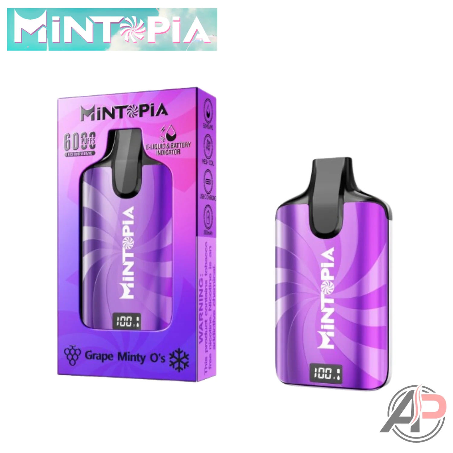Mintopia Vape 6000 Puffs Disposable Device - Image 3