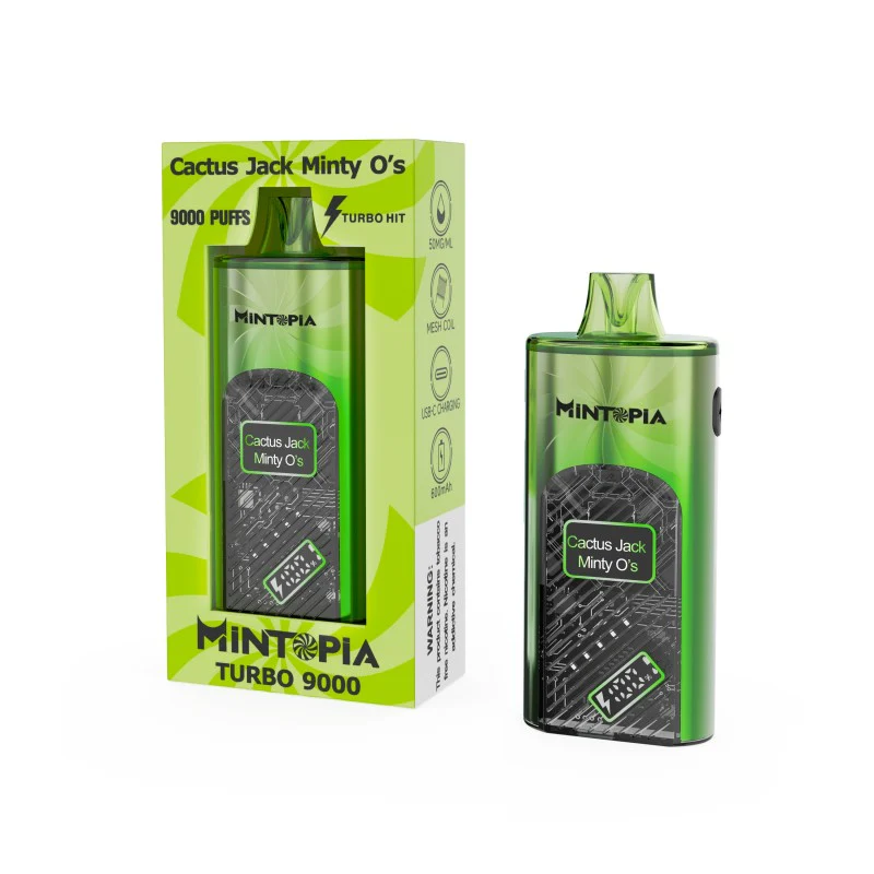 Mintopia Turbo 9000 Puff Disposable Vape Device - Image 6