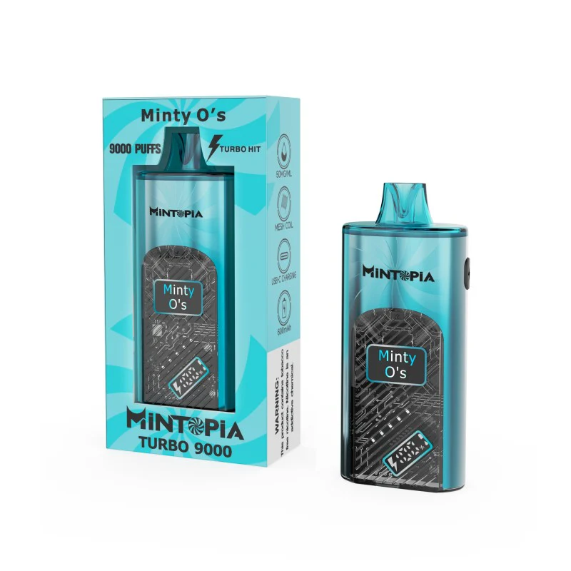 Mintopia Turbo 9000 Puff Disposable Vape Device - Image 7