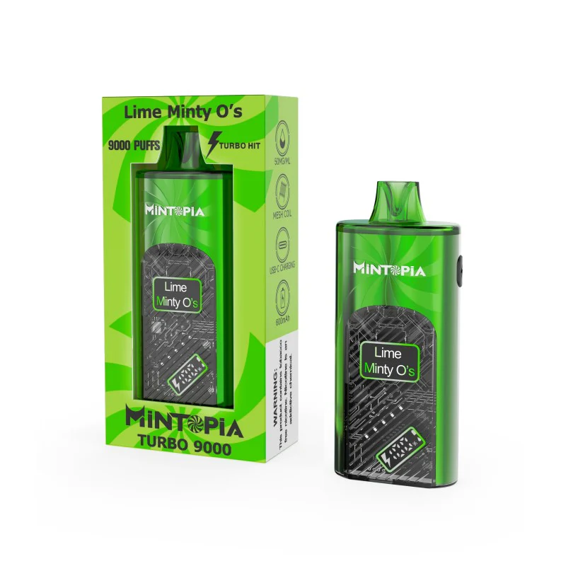 Mintopia Turbo 9000 Puff Disposable Vape Device - Image 8