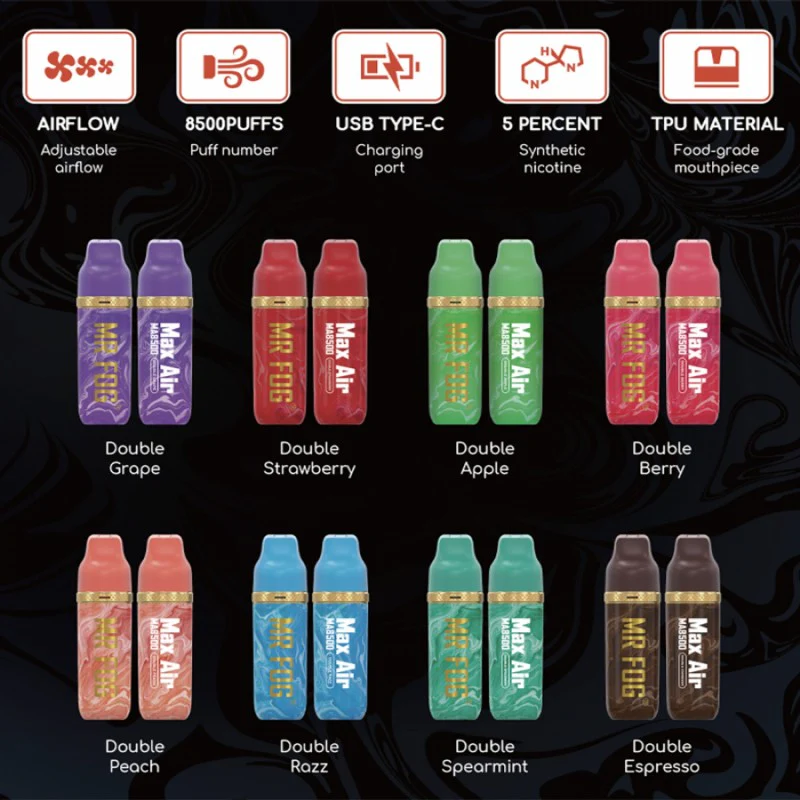 Mr Fog Max Air MA8500 Disposable Vape Device - Image 3
