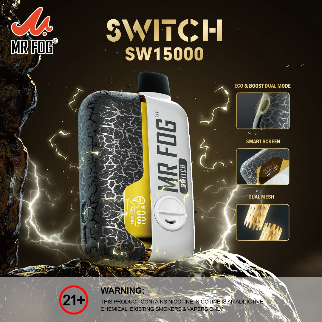 Mr Fog Switch SW15000 Disposable Vape Device - Image 22