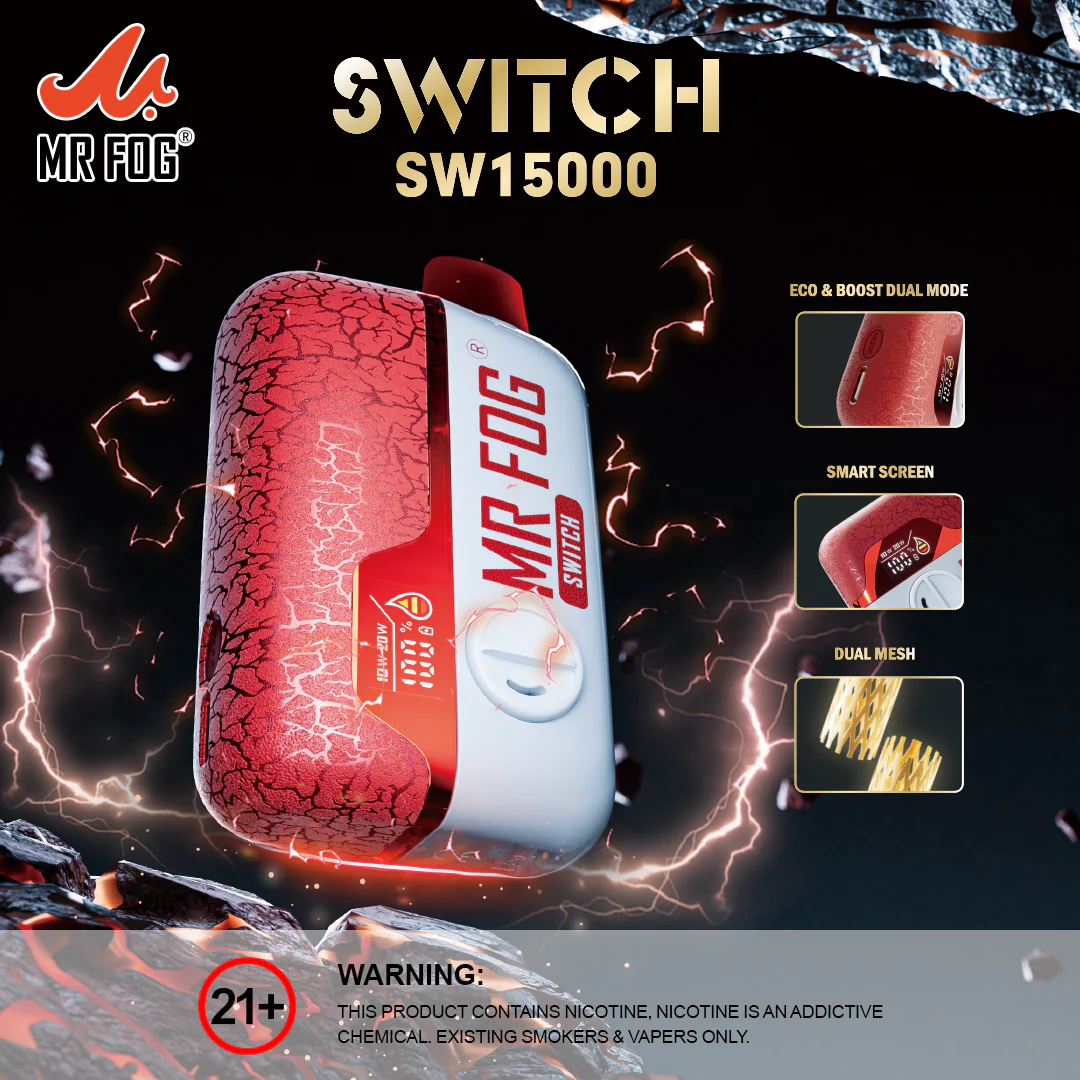 Mr Fog Switch SW15000 Disposable Vape Device - Image 23
