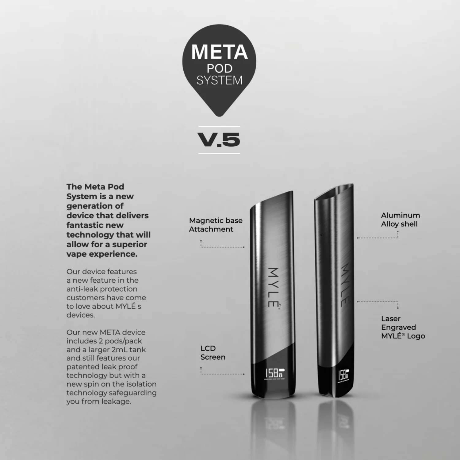 Myle Meta Pod System Device - Image 11