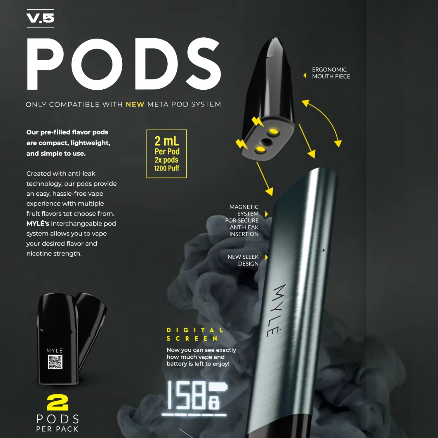 Myle Meta Pod System Device - Image 9