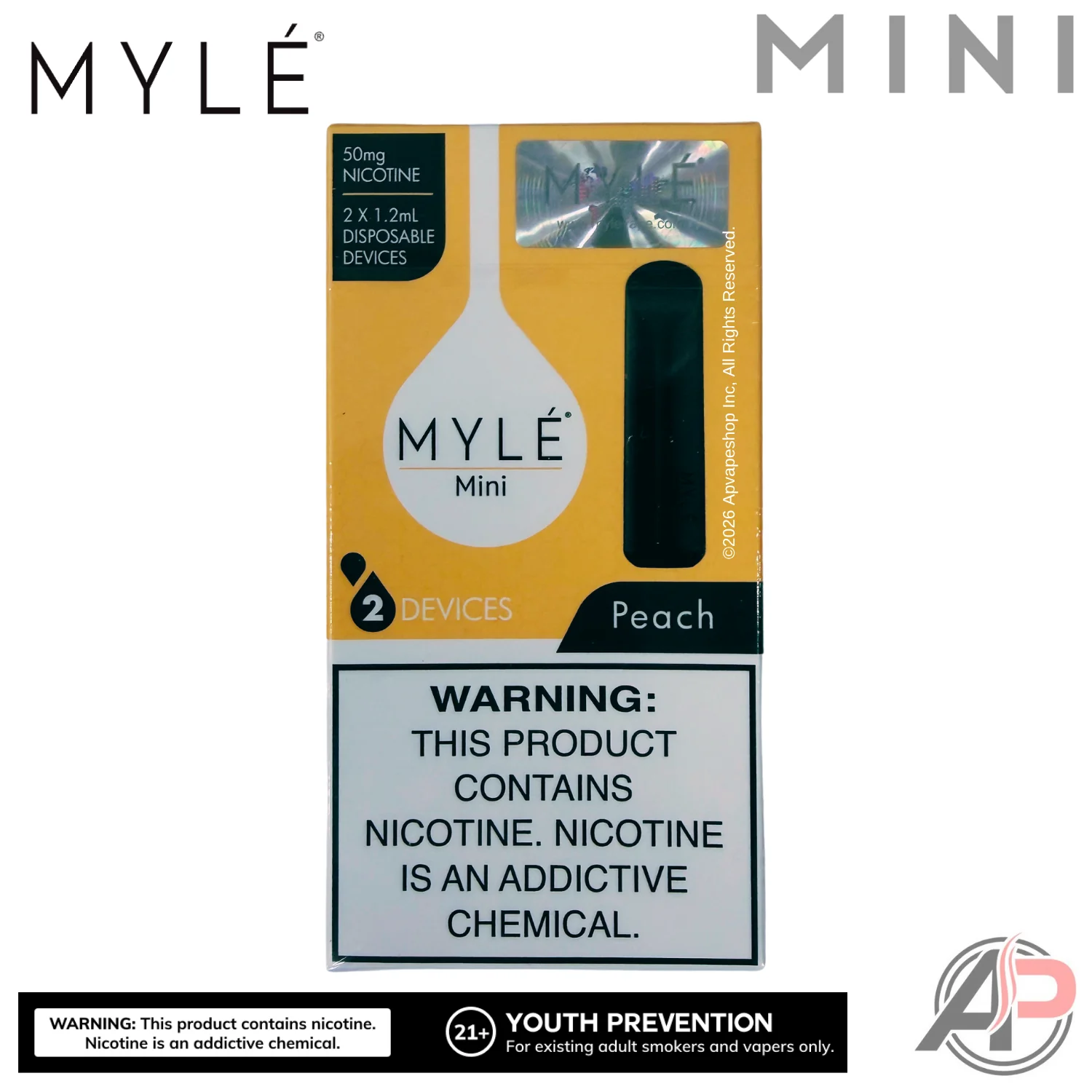 Myle Mini Disposable Vape Device - Image 11