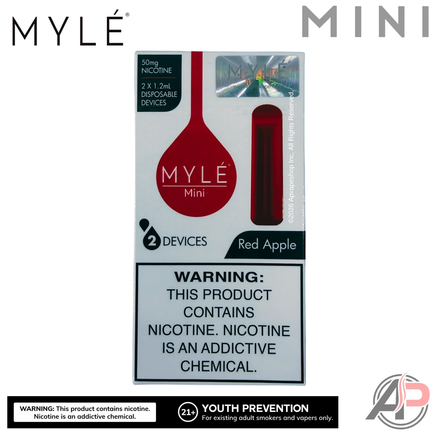 Myle Mini Disposable Vape Device - Image 12