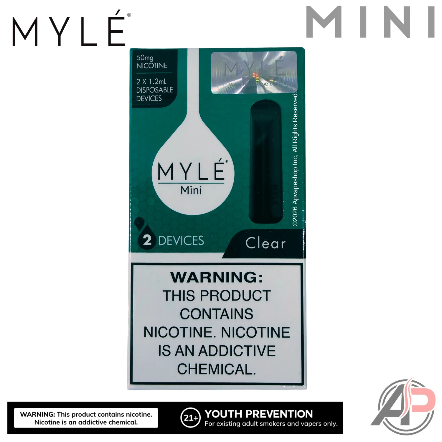 Myle Mini Disposable Vape Device - Image 13