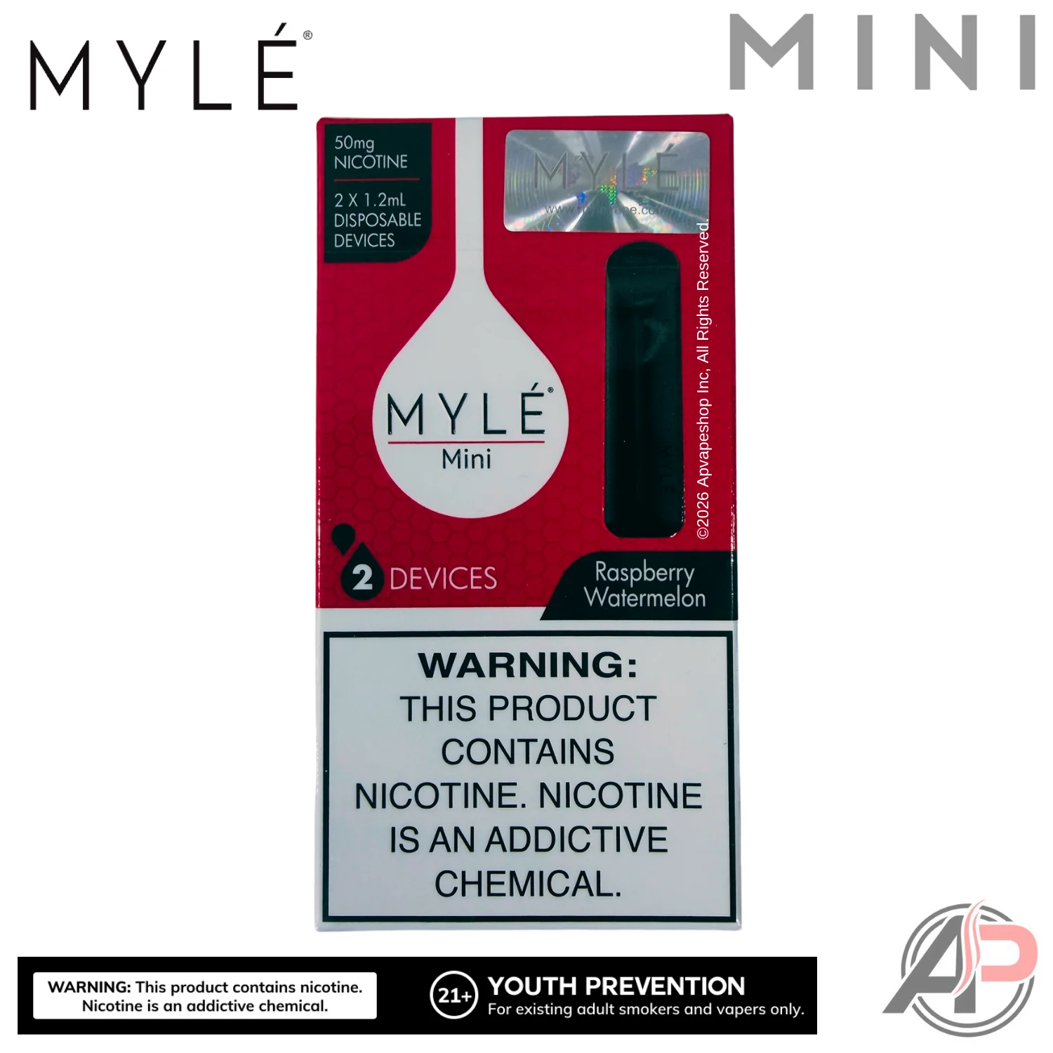 Myle Mini Disposable Vape Device - Image 15