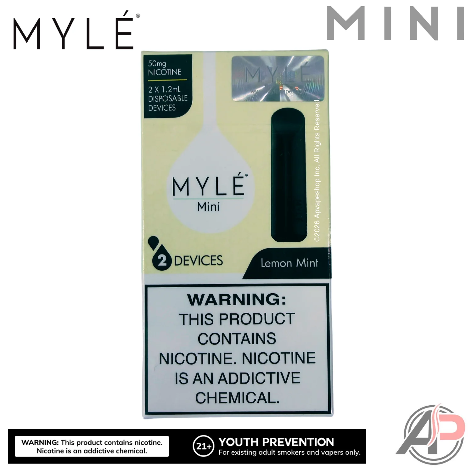 Myle Mini Disposable Vape Device - Image 18