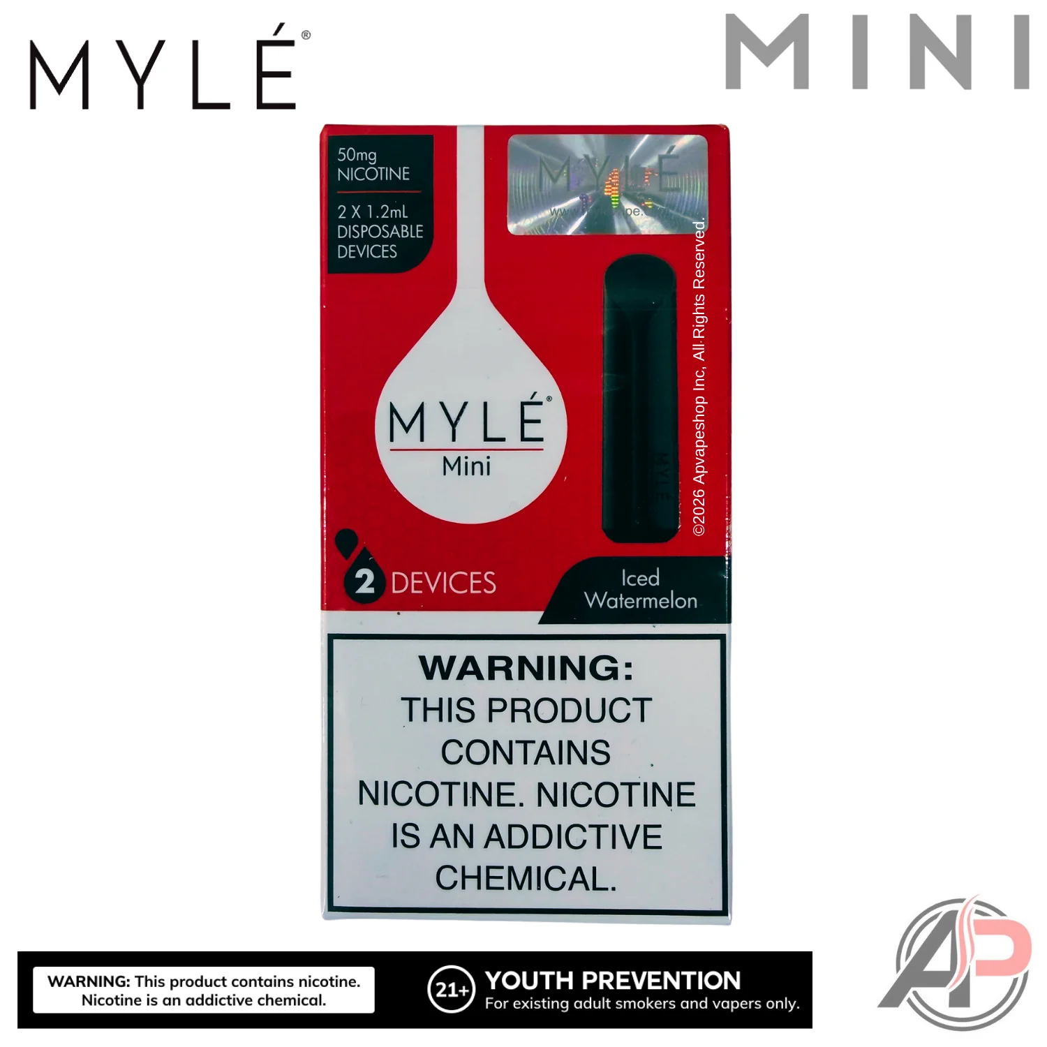 Myle Mini Disposable Vape Device - Image 20