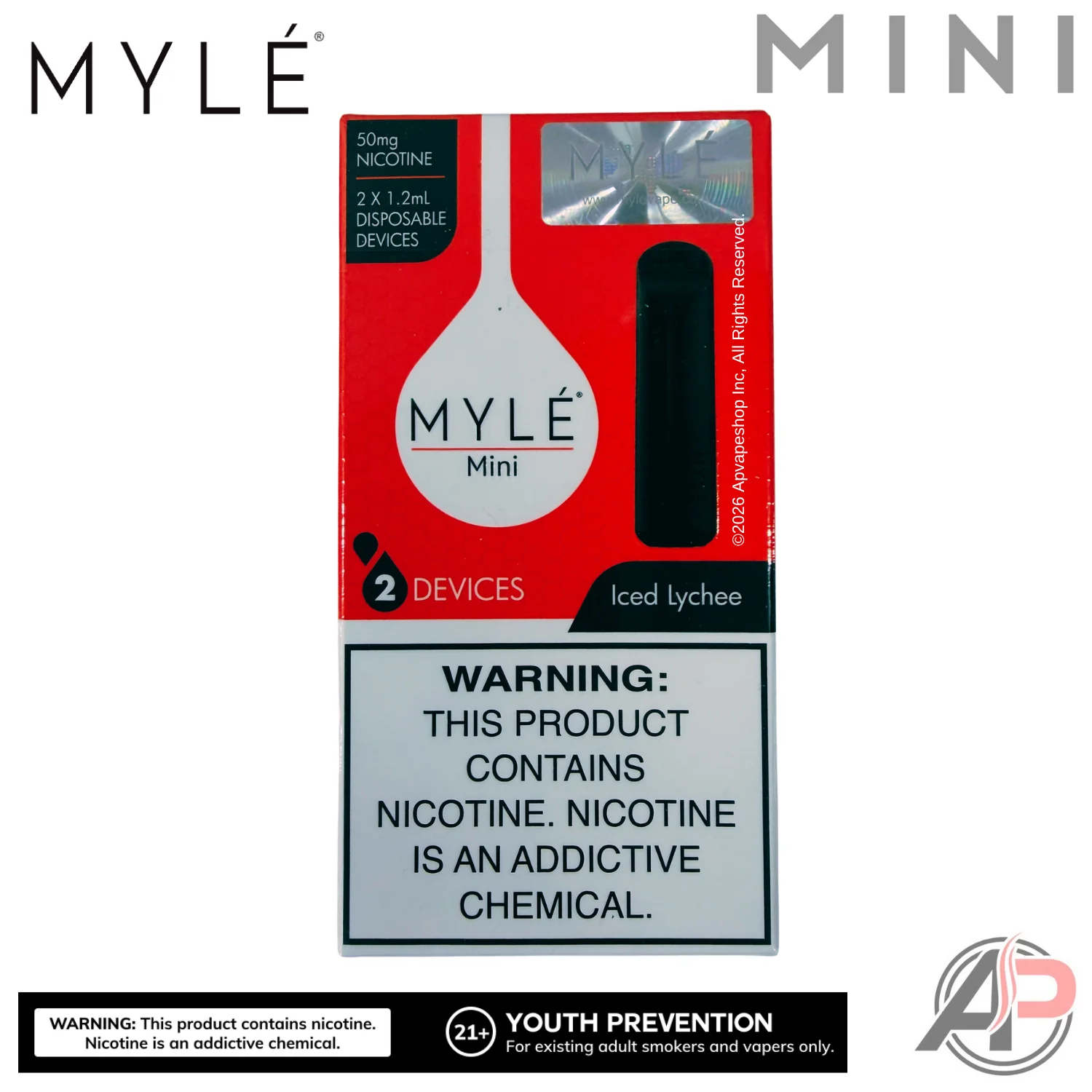 Myle Mini Disposable Vape Device - Image 22
