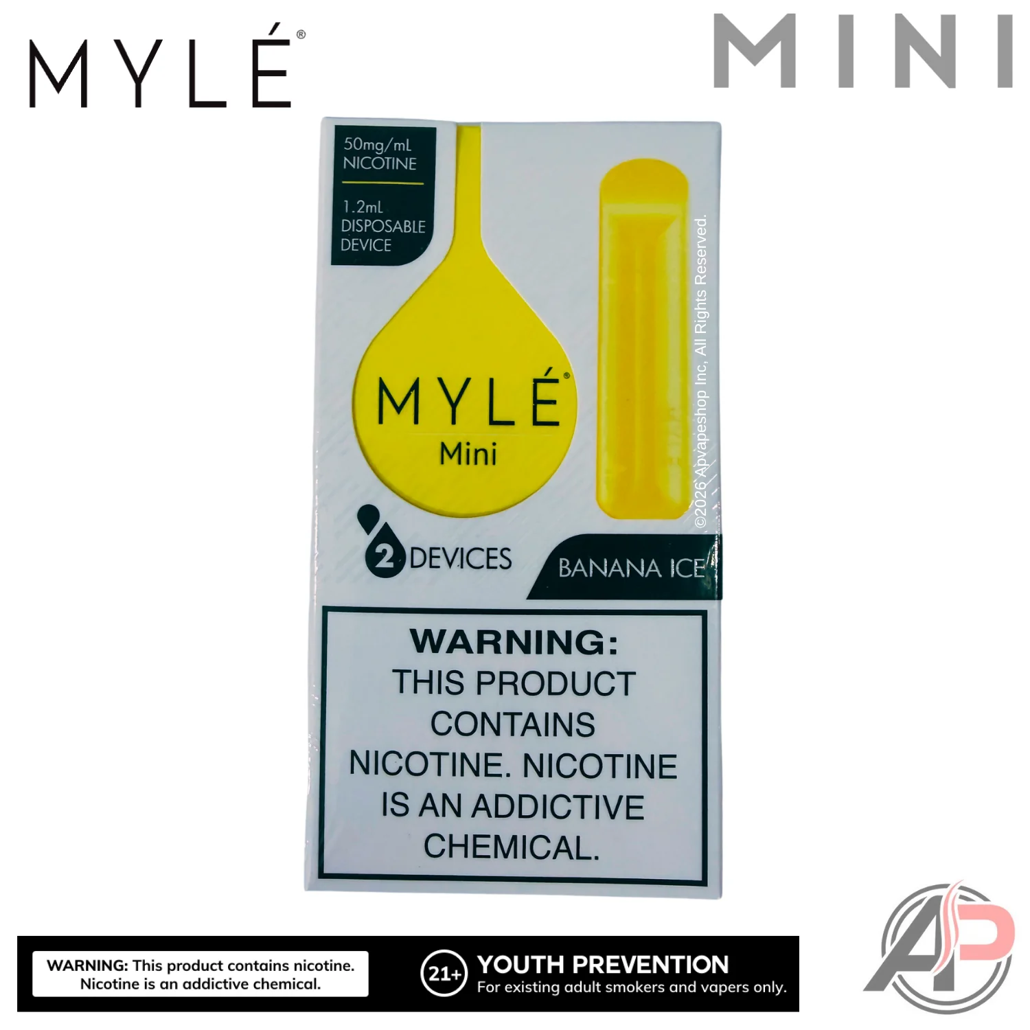 Myle Mini Disposable Vape Device - Image 7