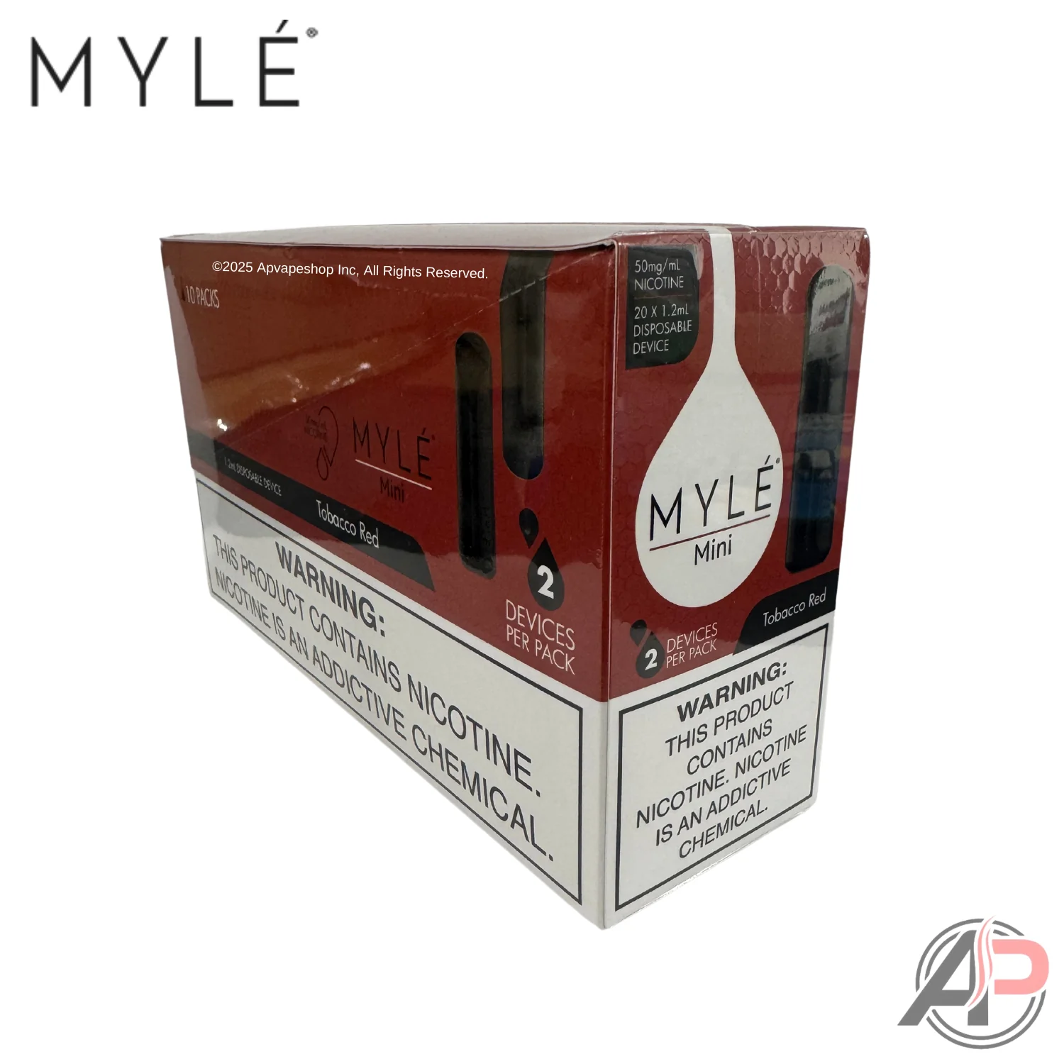 Myle Mini Disposable Vape Device Wholesale Box - Image 11
