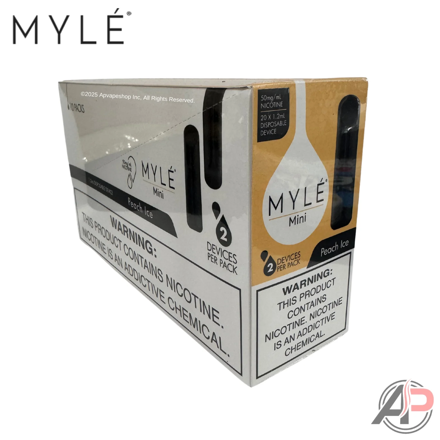 Myle Mini Disposable Vape Device Wholesale Box - Image 12