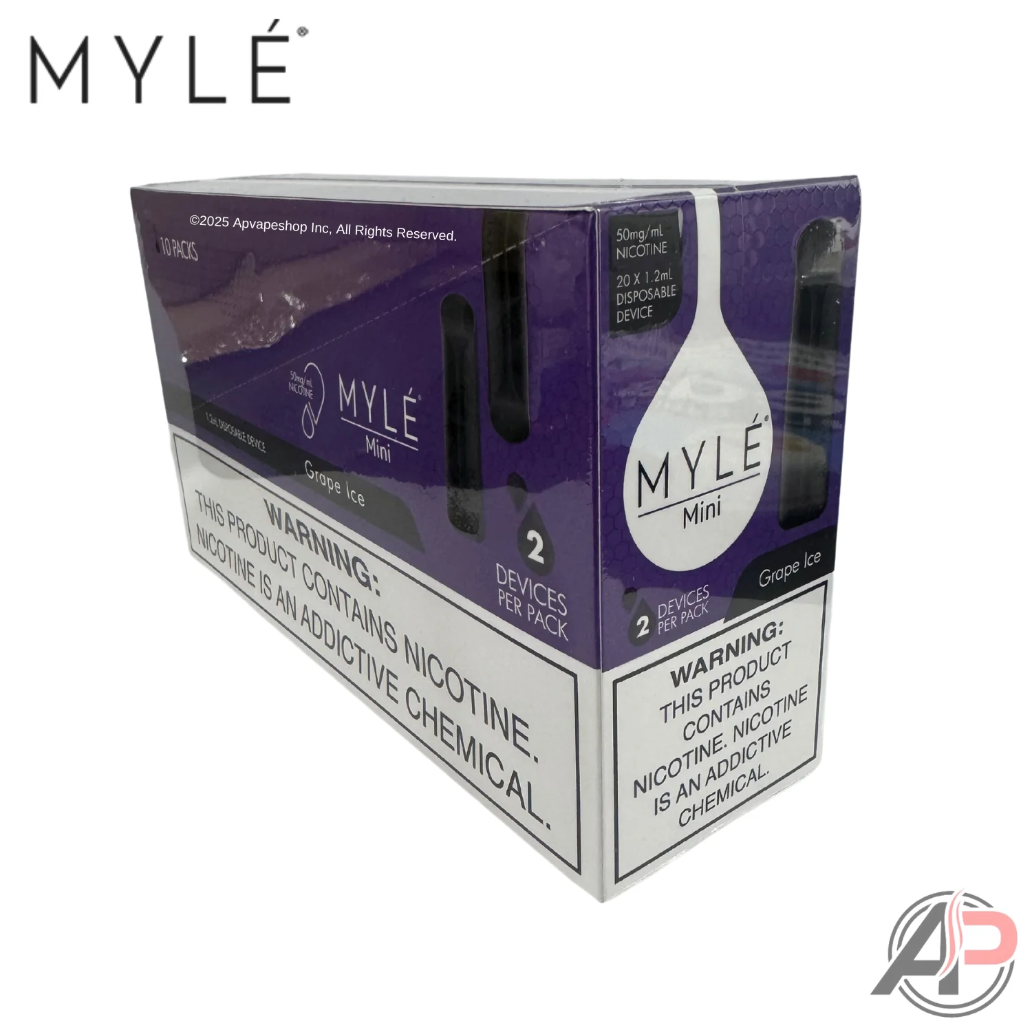 Myle Mini Disposable Vape Device Wholesale Box - Image 20