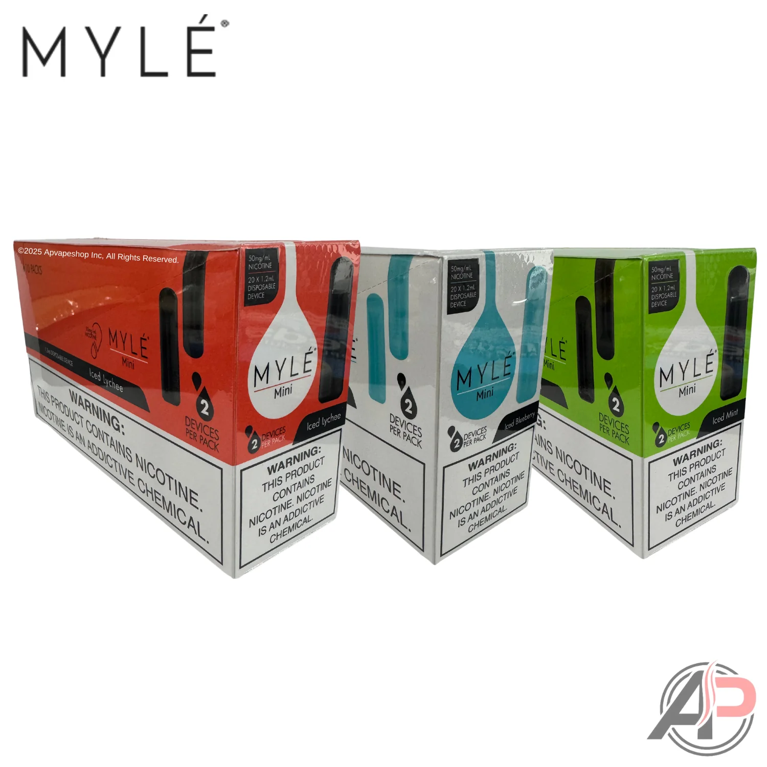 Myle Mini Disposable Vape Device Wholesale Box - Image 24