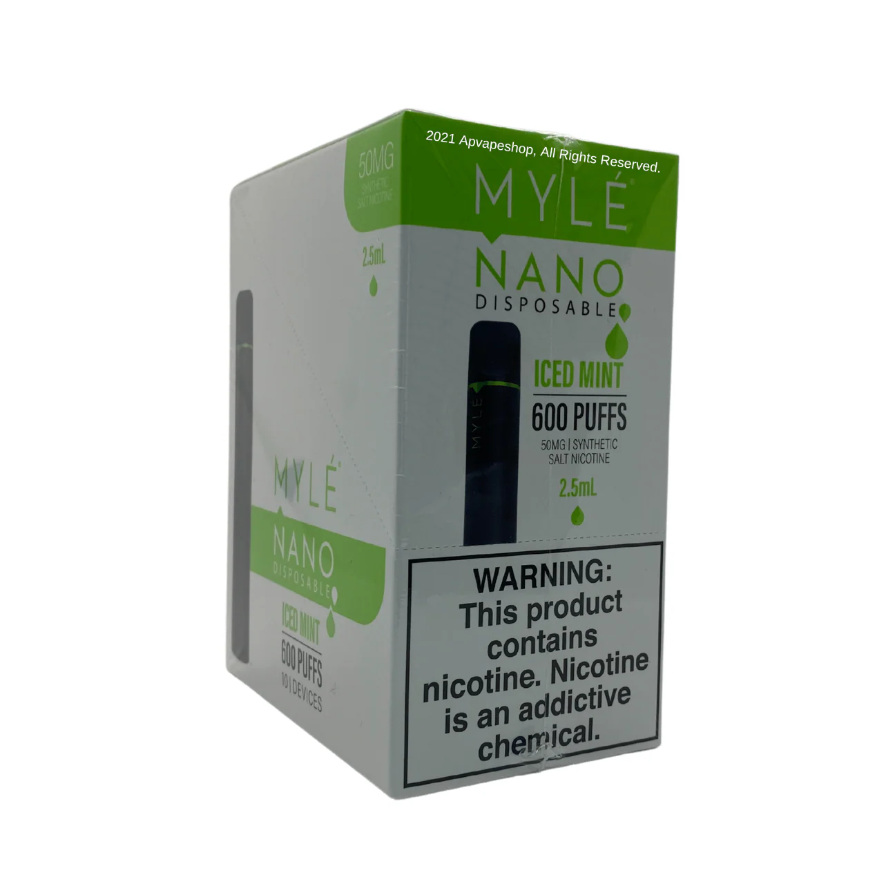 Myle Nano Disposable Vape Device Wholesale 10 Pack - Image 10