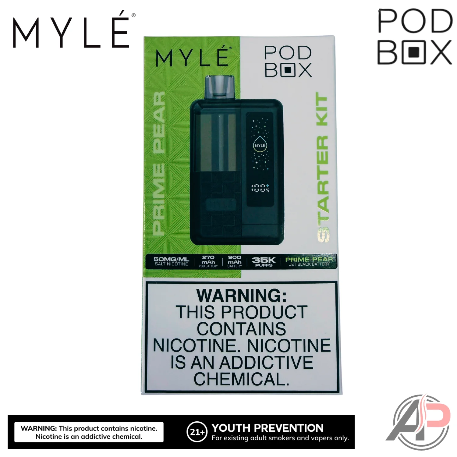 Myle Pod Box 35,000 Puffs Disposable Vape Device Kit - Image 15