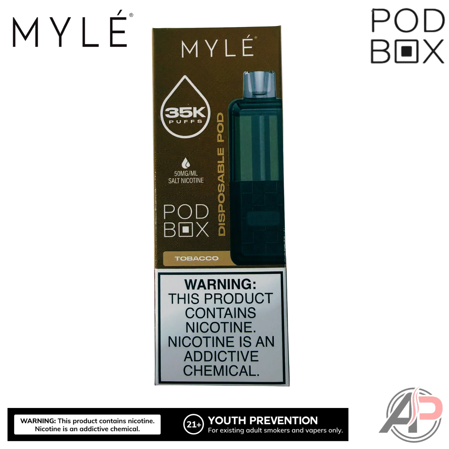 Myle Pod Box 35,000 Puffs Disposable Vape Device Kit - Image 27