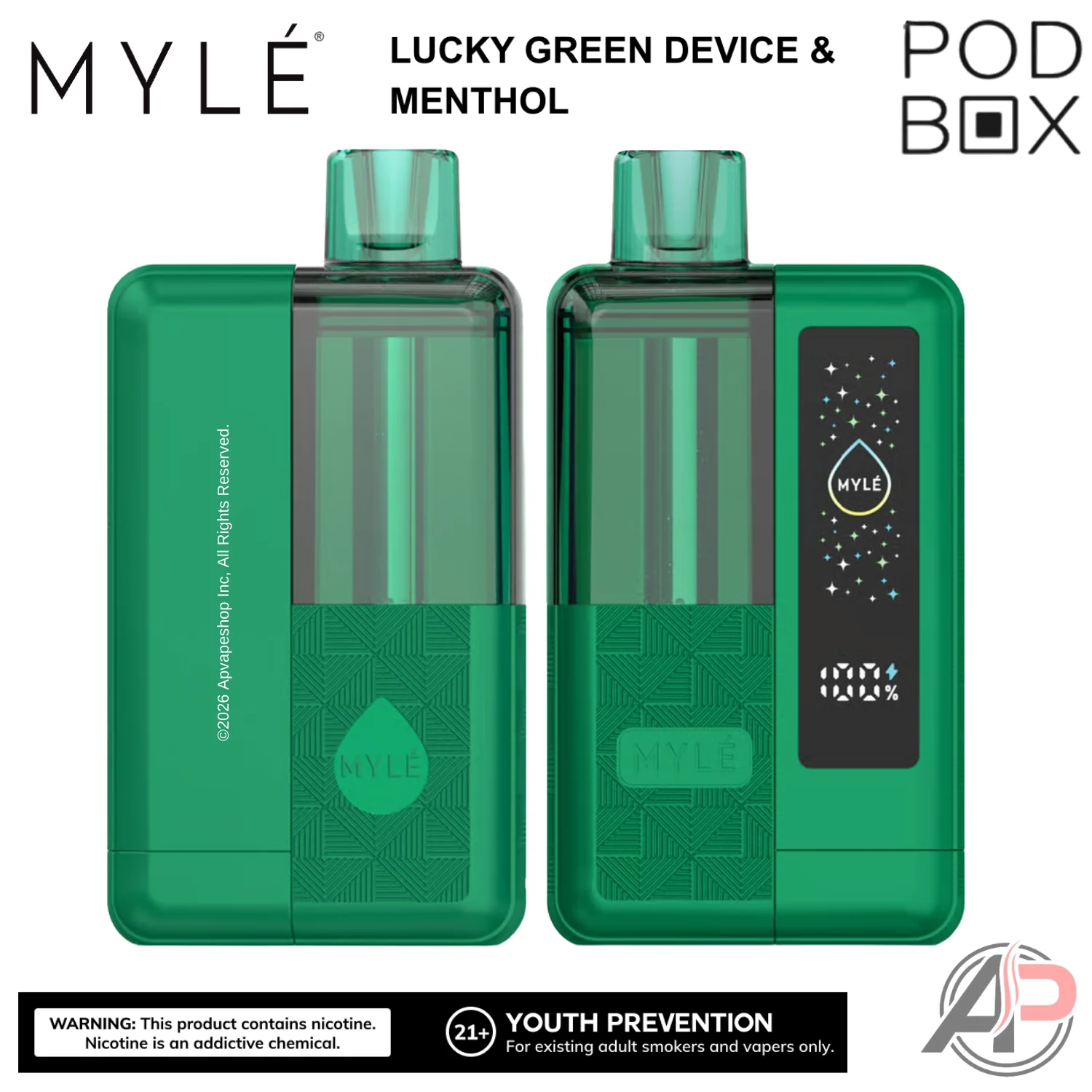 Myle Pod Box 35,000 Puffs Disposable Vape Device Kit - Image 31