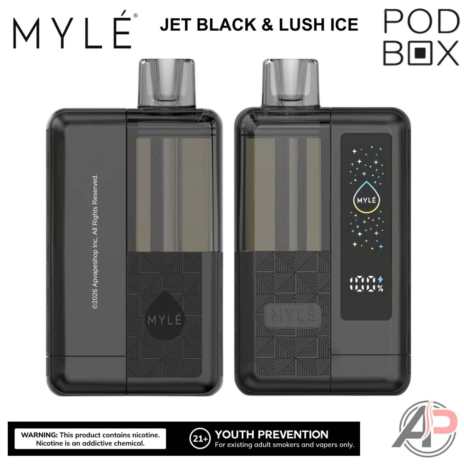 Myle Pod Box 35,000 Puffs Disposable Vape Device Kit - Image 37