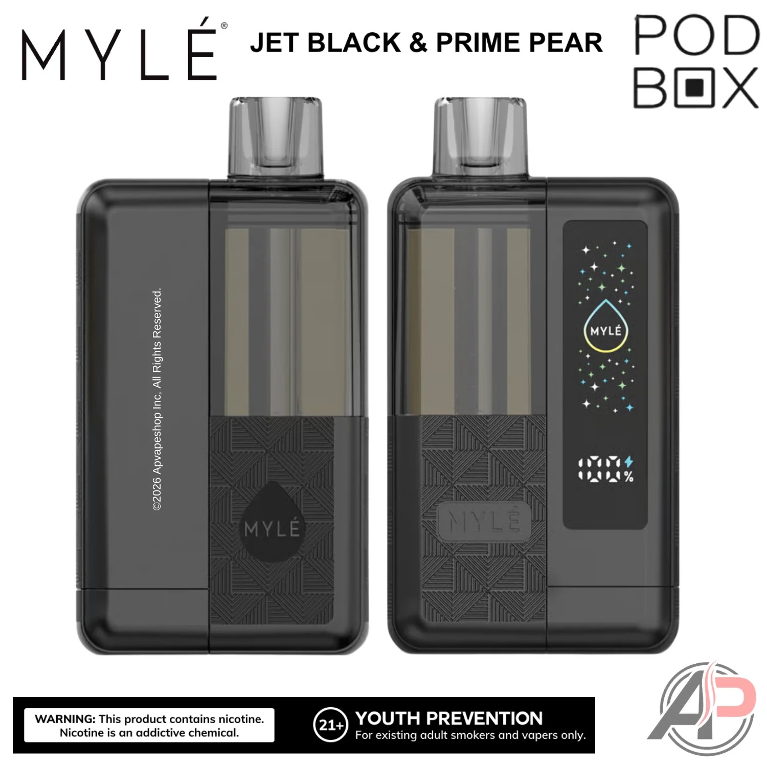 Myle Pod Box 35,000 Puffs Disposable Vape Device Kit - Image 41