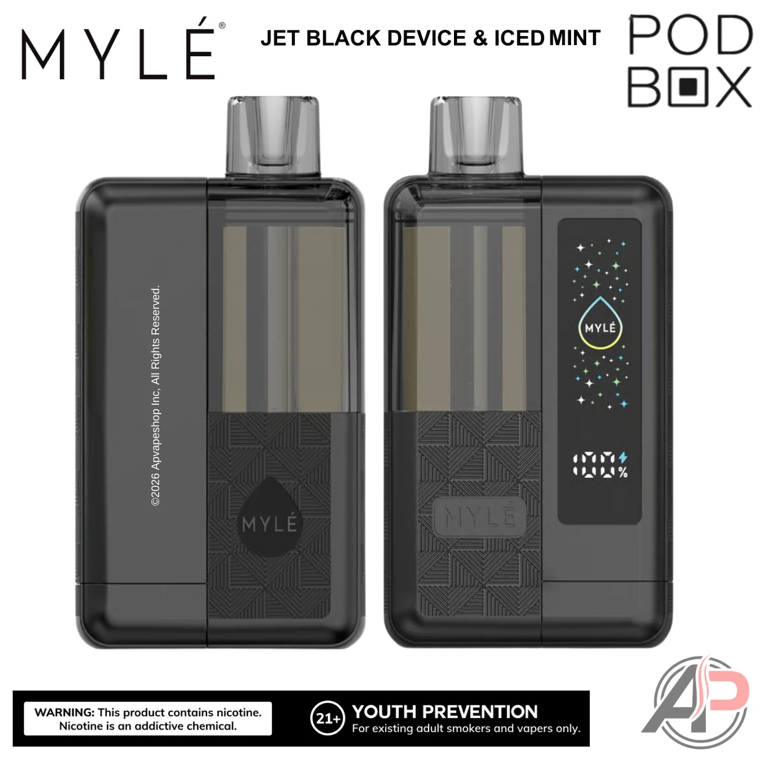 Myle Pod Box 35,000 Puffs Disposable Vape Device Kit - Image 43