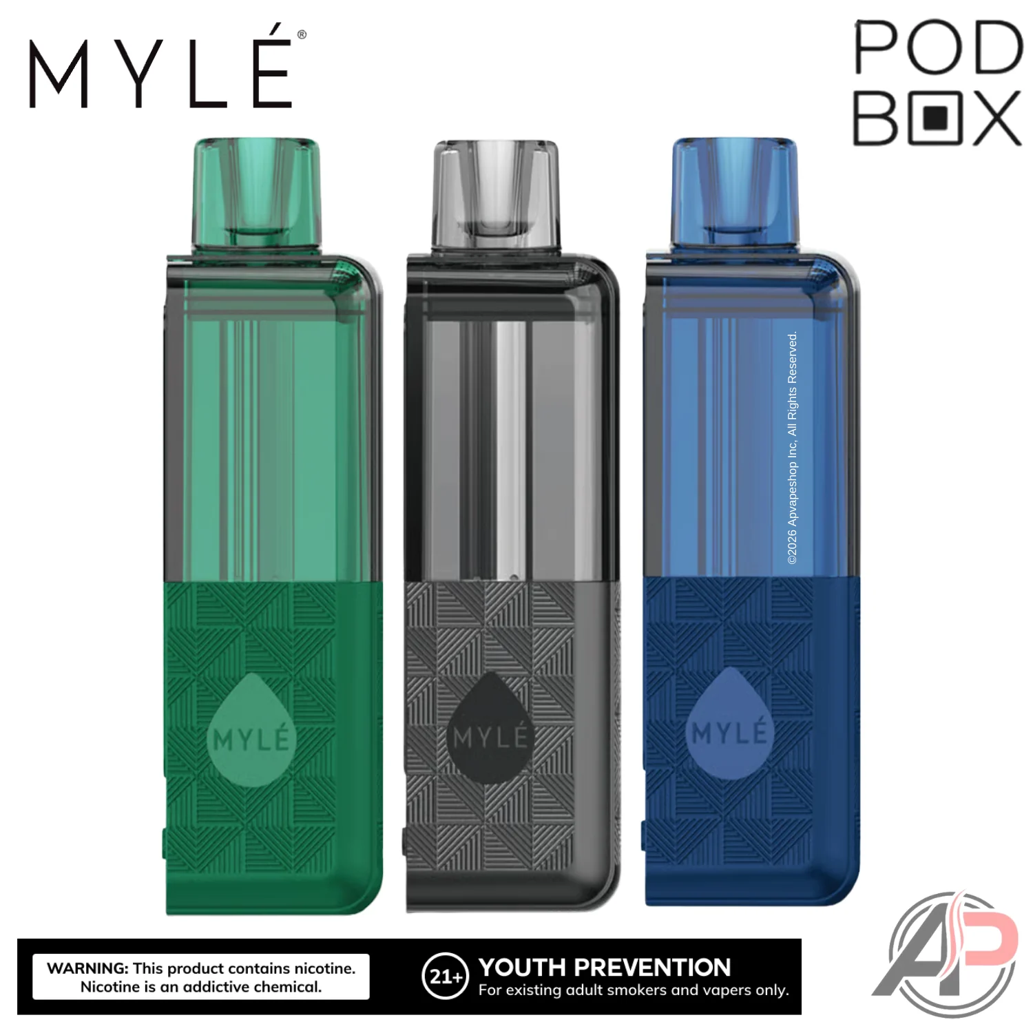 Myle Pod Box 35,000 Puffs Disposable Vape Device Kit - Image 44