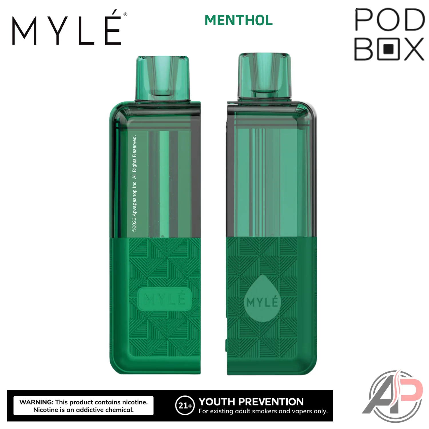 Myle Pod Box 35,000 Puffs Disposable Vape Device Kit - Image 46