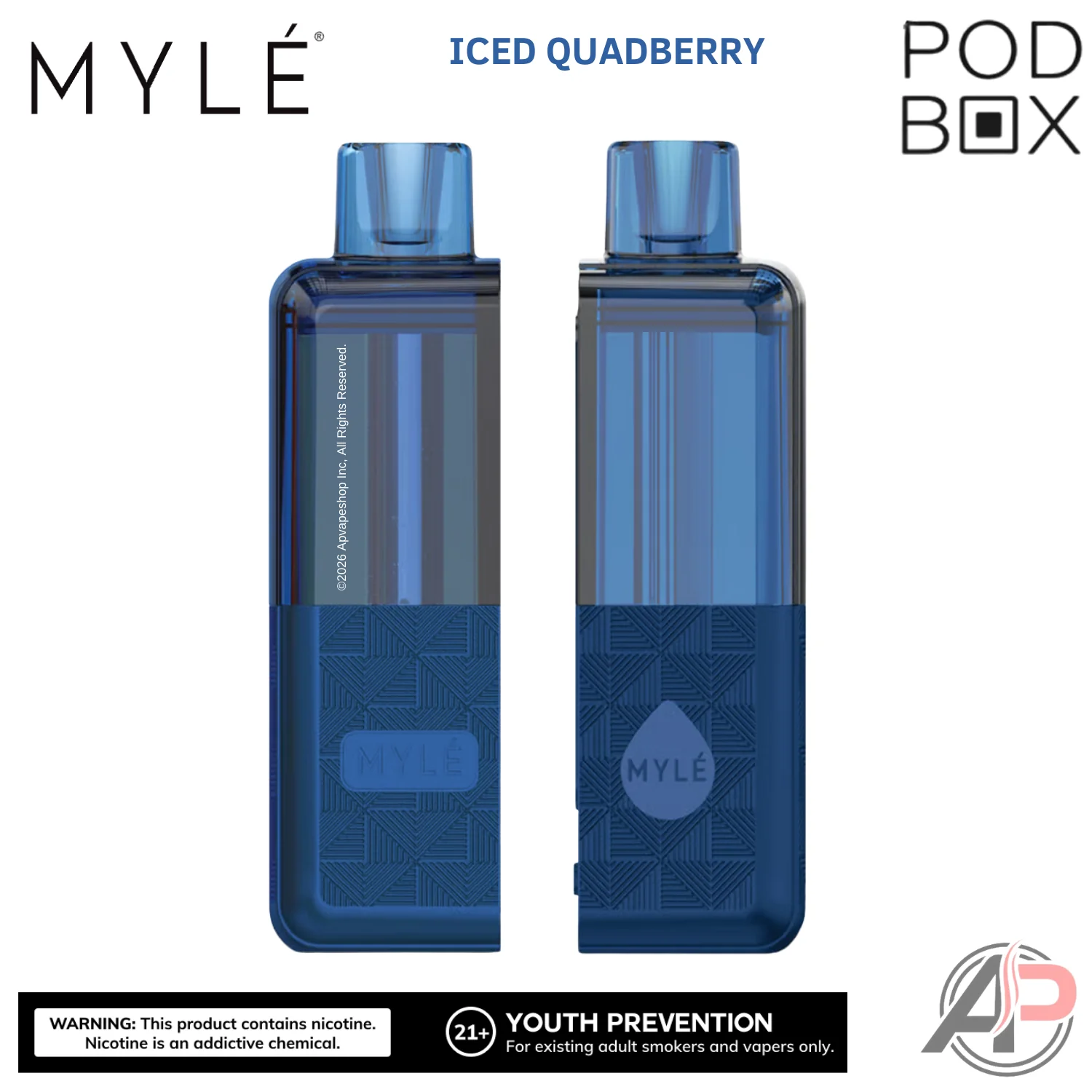 Myle Pod Box 35,000 Puffs Disposable Vape Device Kit - Image 47