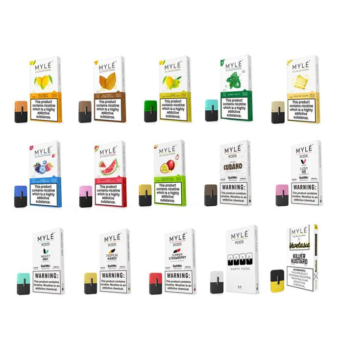 Myle V1 Replacement Pods 4 Pod Pack - Image 17