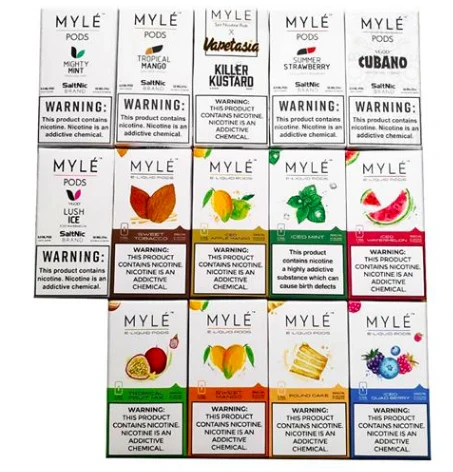 Myle V1 Replacement Pods 4 Pod Pack - Image 8