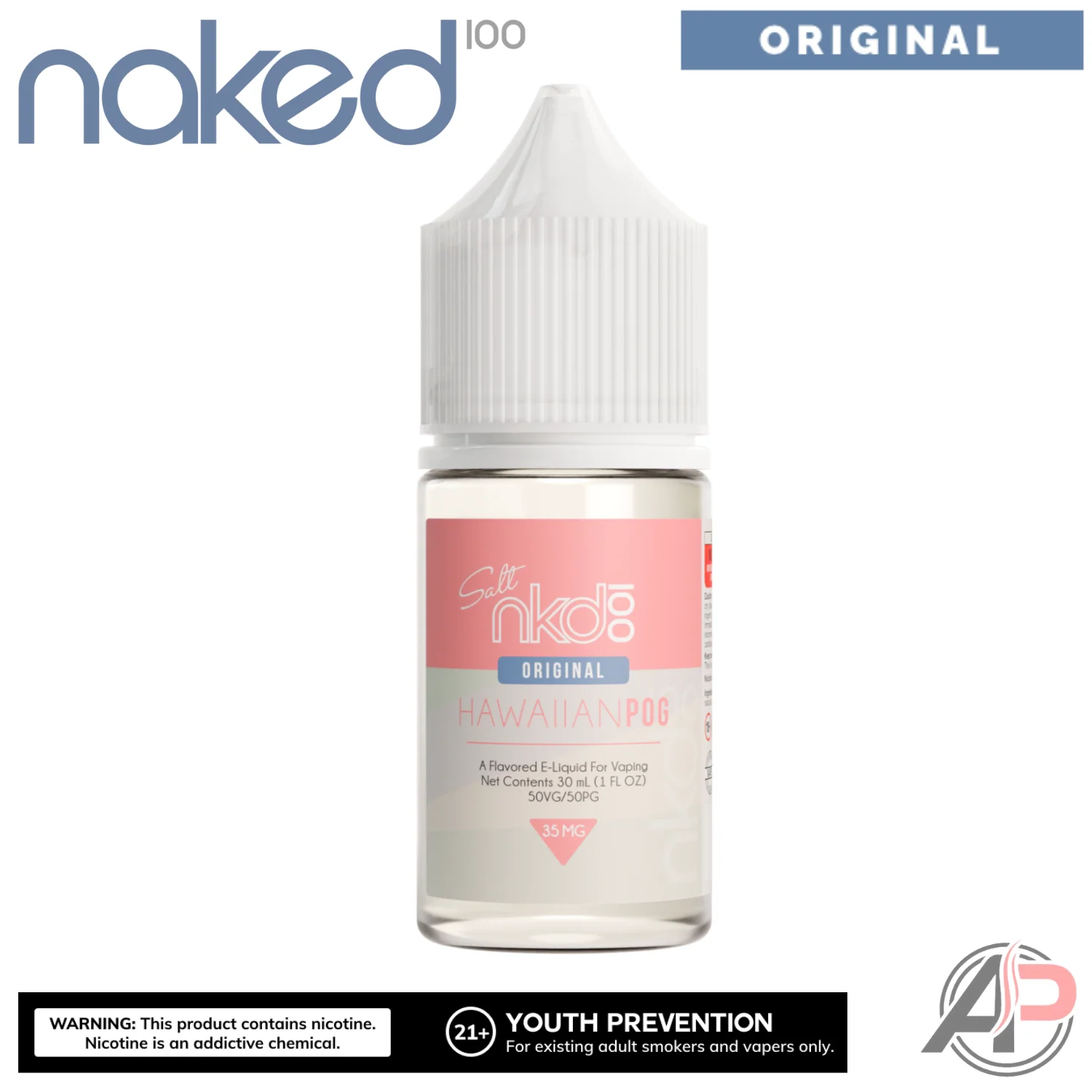Naked 100 Hawaiian Pog Salt Nicotine E-Liquid 30mL - Image 3