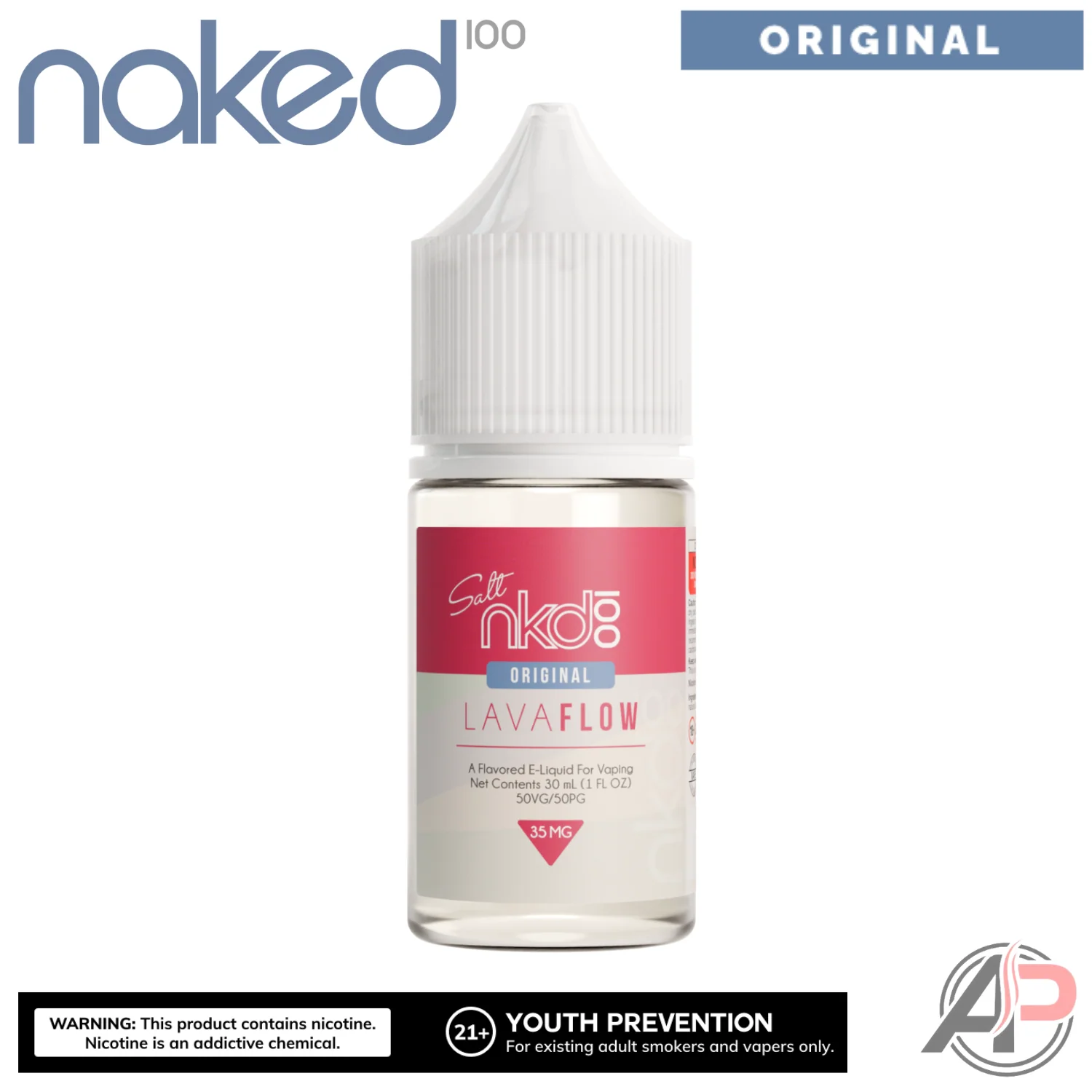 Naked 100 Lava Flow Salt Nicotine E-Liquid 30mL - Image 3