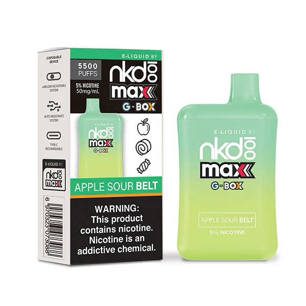 Naked 100 Max G-Box 5500 Puffs Disposable Vape - Image 11