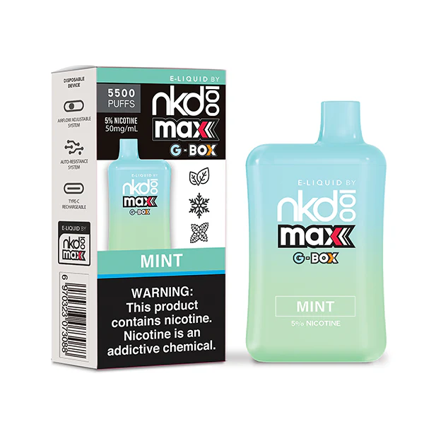 Naked 100 Max G-Box 5500 Puffs Disposable Vape - Image 6
