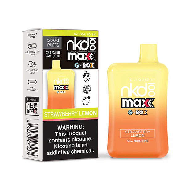 Naked 100 Max G-Box 5500 Puffs Disposable Vape - Image 7