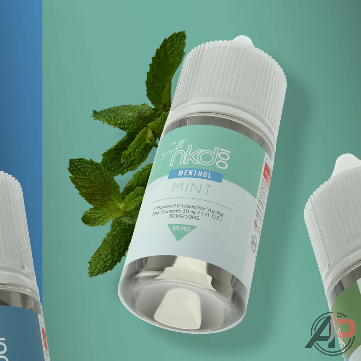 Naked 100 Mint Salt Nicotine E-Liquid 30mL - Image 2