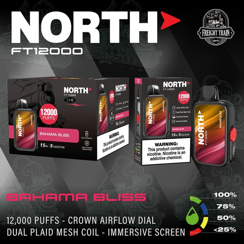 North FT12000 Puffs Disposable Vape Device - Image 10