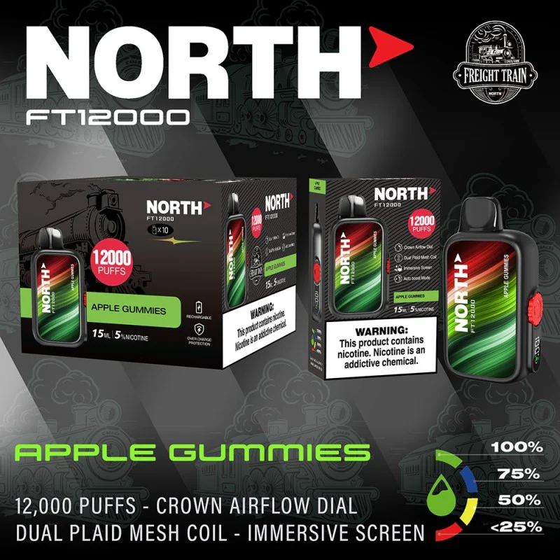 North FT12000 Puffs Disposable Vape Device - Image 11