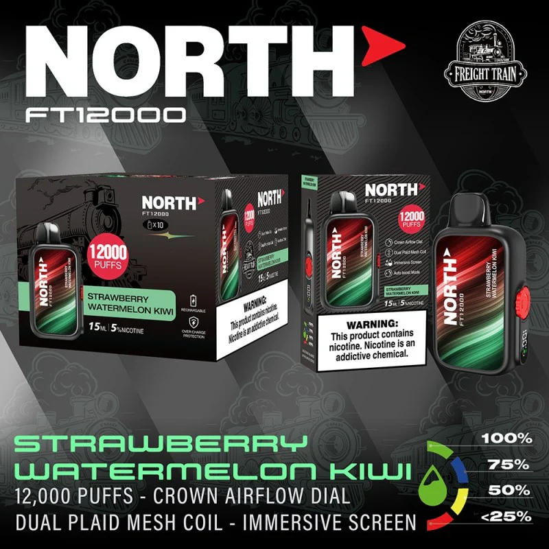 North FT12000 Puffs Disposable Vape Device - Image 12