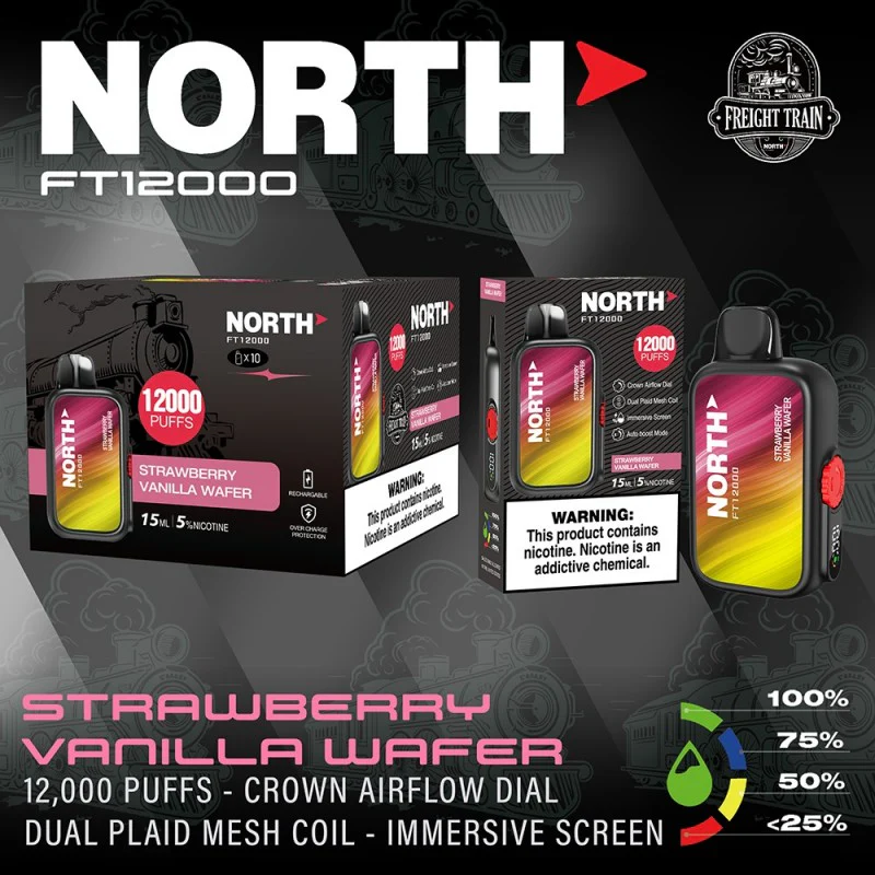 North FT12000 Puffs Disposable Vape Device - Image 14