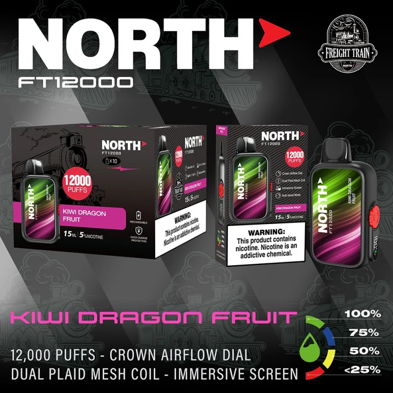 North FT12000 Puffs Disposable Vape Device - Image 17