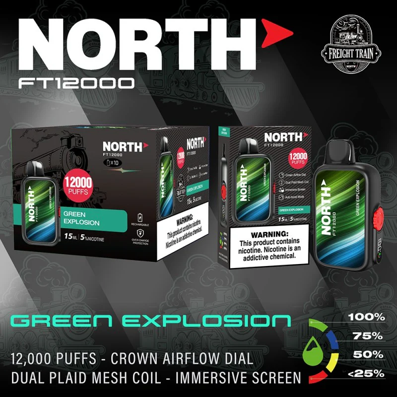 North FT12000 Puffs Disposable Vape Device - Image 18