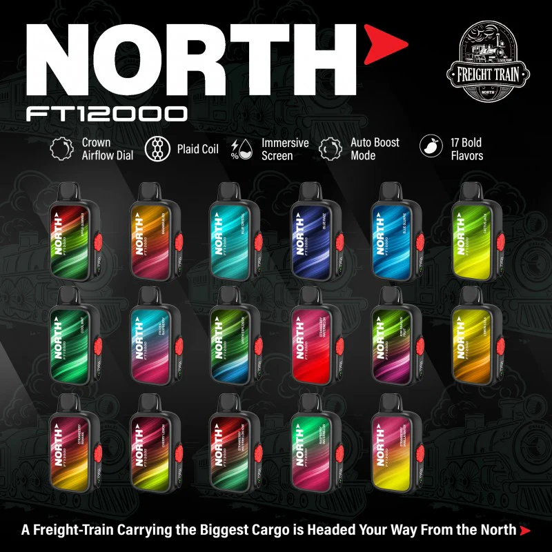 North FT12000 Puffs Disposable Vape Device - Image 3