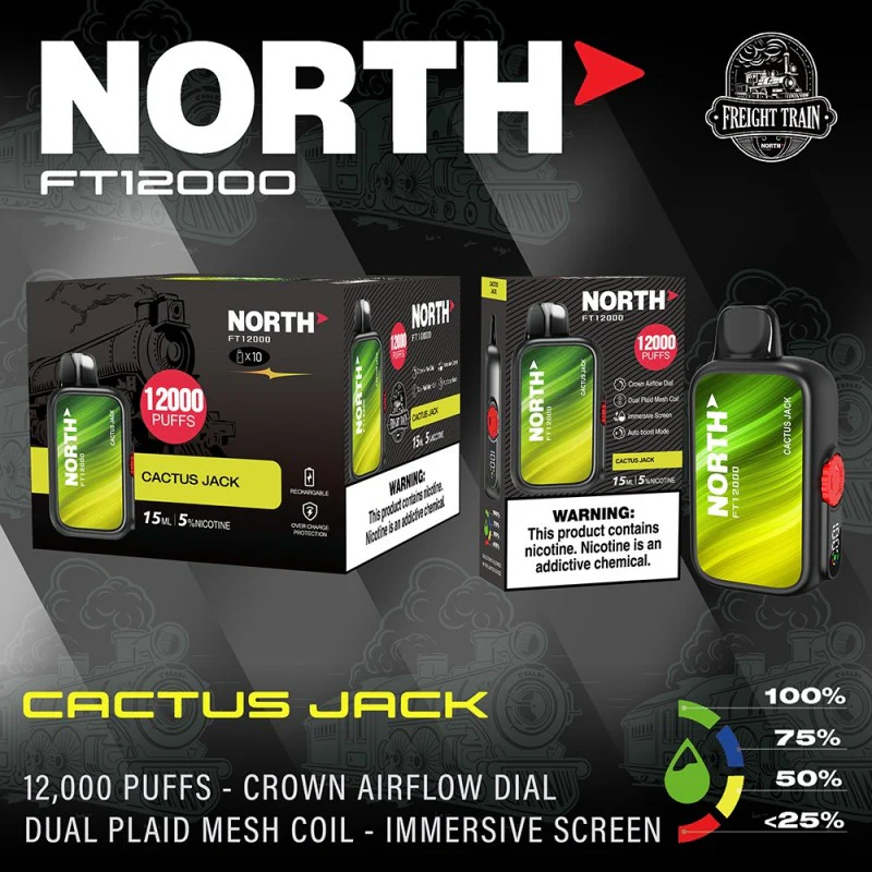 North FT12000 Puffs Disposable Vape Device - Image 6