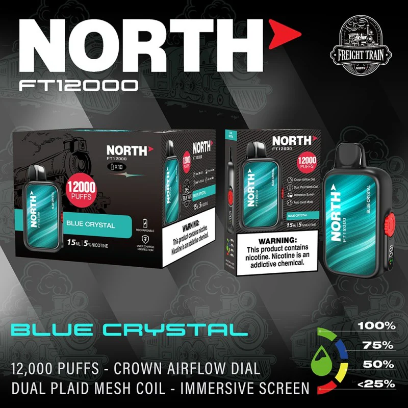 North FT12000 Puffs Disposable Vape Device - Image 9