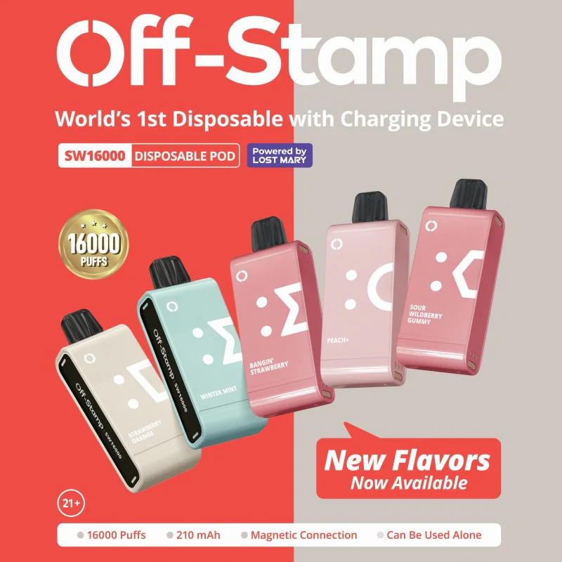Off-Stamp SW16000 Disposable Vape Smart Kit Device - Image 3