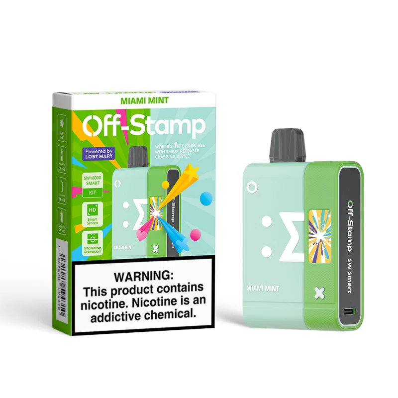 Off-Stamp SW16000 Disposable Vape Smart Kit Device - Image 9